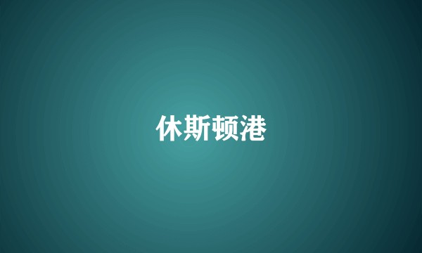 休斯顿港