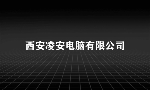 西安凌安电脑有限公司