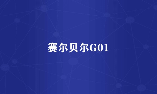 赛尔贝尔G01