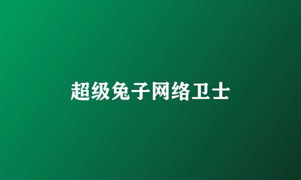 超级兔子网络卫士