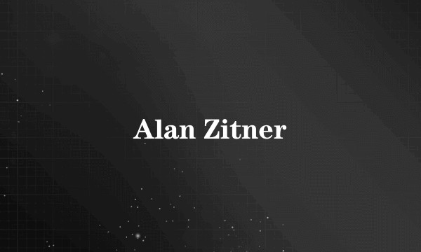 Alan Zitner
