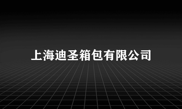 上海迪圣箱包有限公司