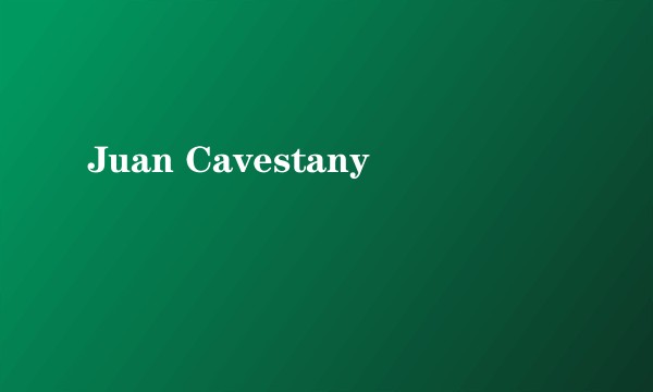 Juan Cavestany