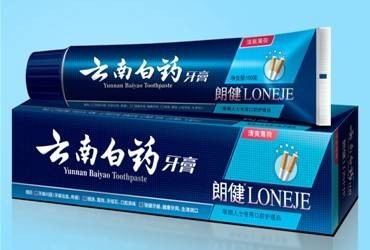 云南白药朗健牙膏