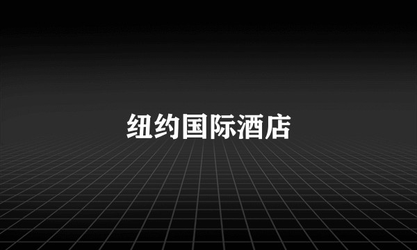 纽约国际酒店