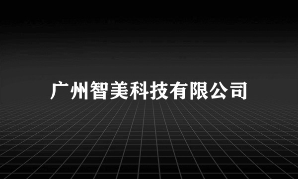 广州智美科技有限公司