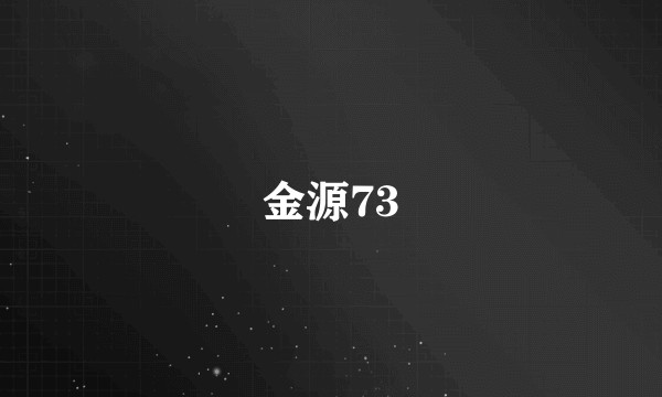 金源73