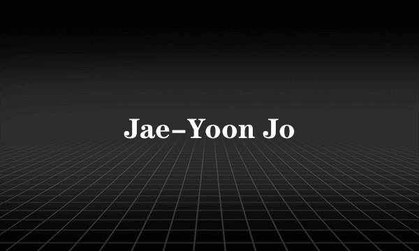 Jae-Yoon Jo