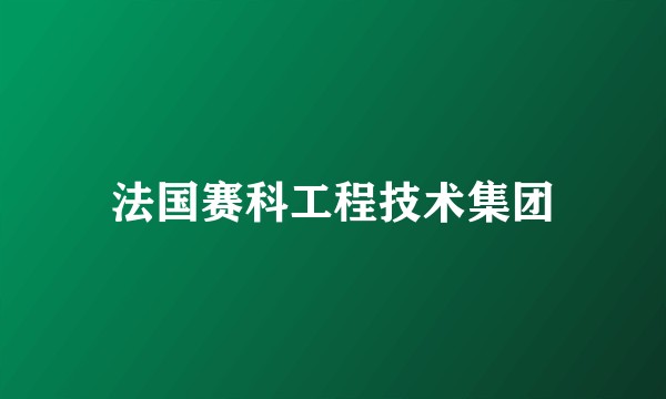法国赛科工程技术集团