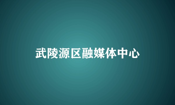 武陵源区融媒体中心