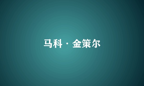 马科·金策尔