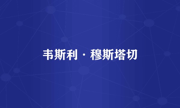 韦斯利·穆斯塔切