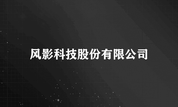 风影科技股份有限公司