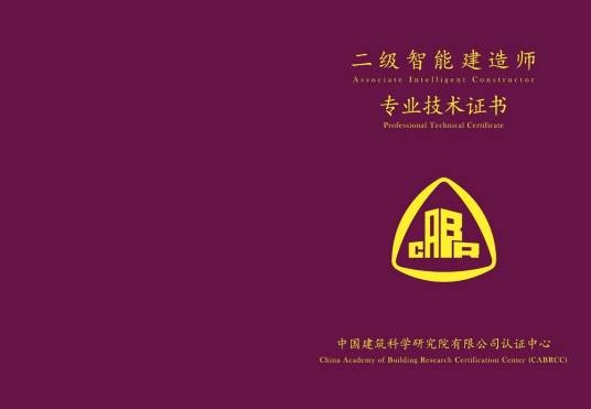 二级智能建造师
