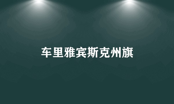 车里雅宾斯克州旗