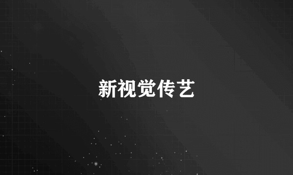 新视觉传艺