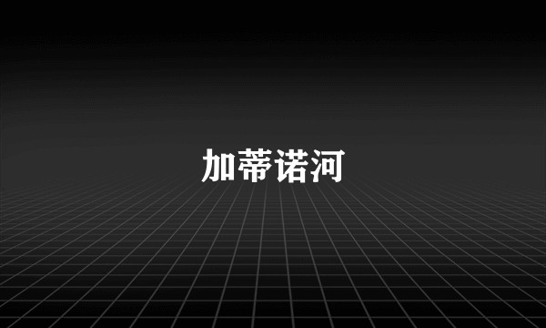 加蒂诺河