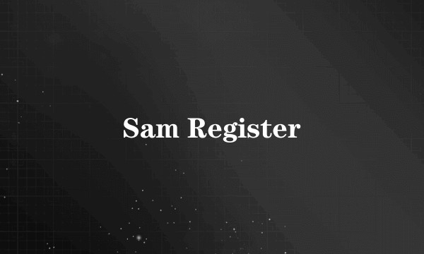 Sam Register