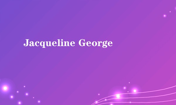 Jacqueline George