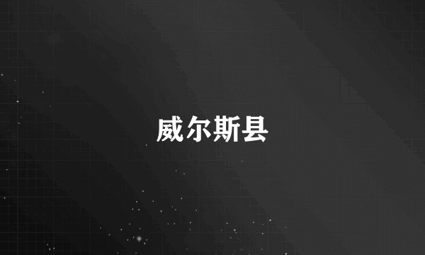 威尔斯县