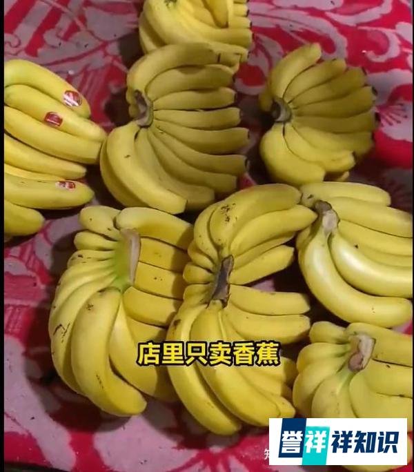 水果店开了二十几年只卖香蕉