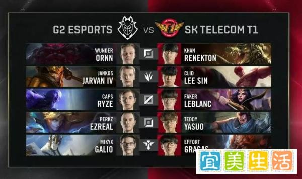 S9半决赛综述:G2再次击败SKT王朝！3-1干净利落拿下胜利