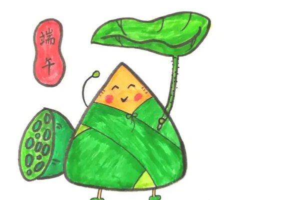 端午节画画怎么画