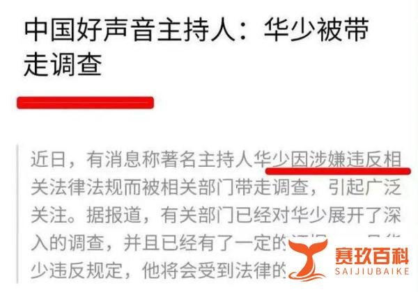 闹大了？曝《好声音》华少涉嫌违规被带走！