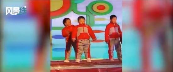 小朋友舞台表演节目时睡着 这点咋情况？