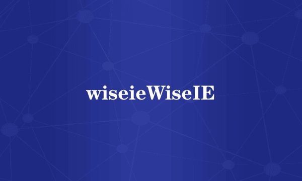 wiseieWiseIE