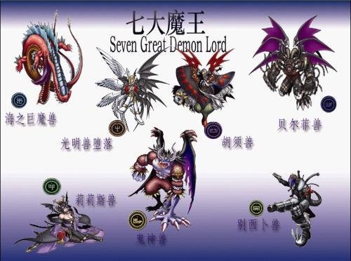 究极魔兽军团的主要成员