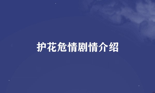 护花危情剧情介绍