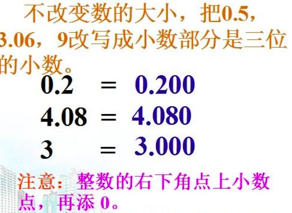 有什么生活中的小数吗？