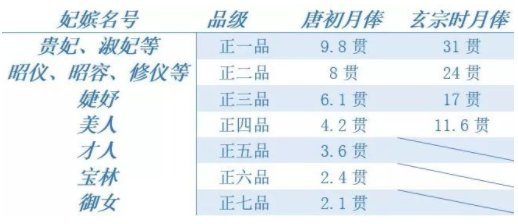 唐朝后宫最尊贵的妃嫔们等级是是什么样子的?