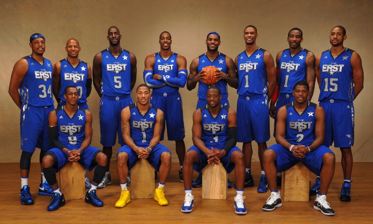 2010年NBA全明星赛的双方名单