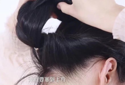 初学者如何学会盘发?