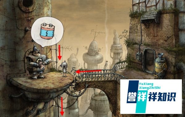 机械迷城第十一关图文攻略：游戏机房1