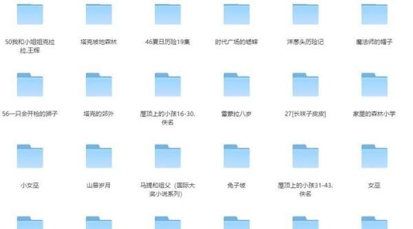 儿童有声读物:国际大奖小说系列合集60部,8.3G