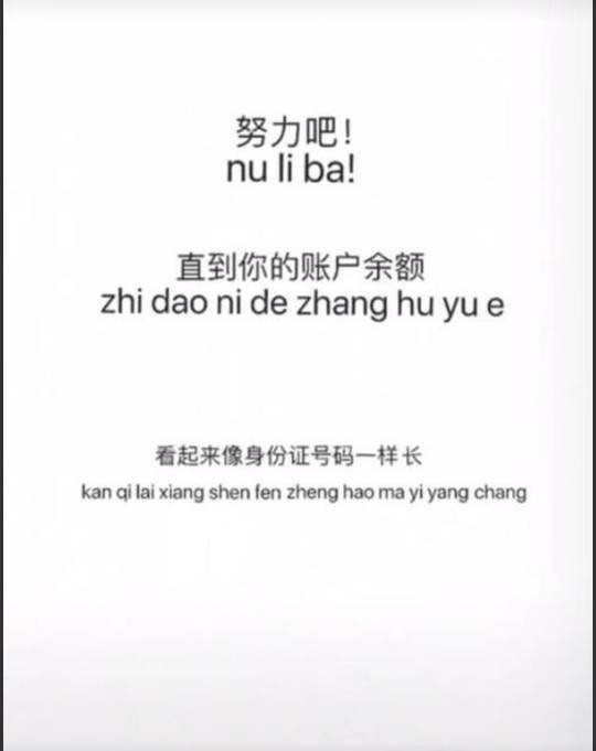 “努力吧直到你的账户余额看起来像电话号码”的图片