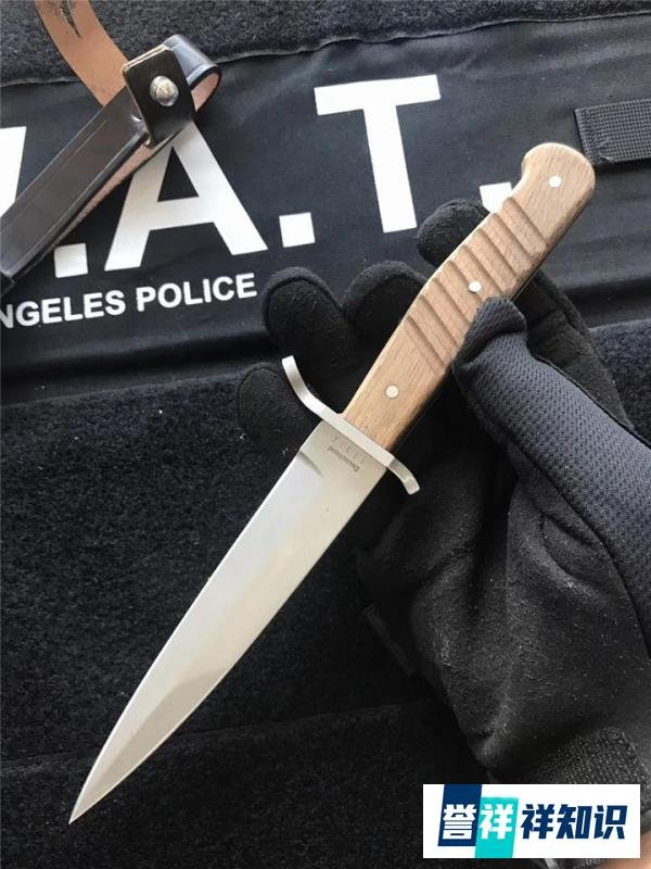 BOKER德国博克 Trench Knife 高端实木柄格斗刀户外野营战术刀