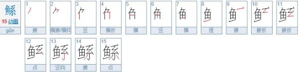 鲧怎么读