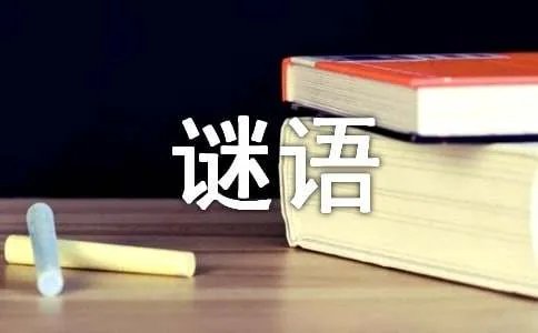 经典谜语短信
