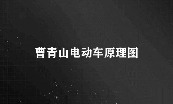 曹青山电动车原理图