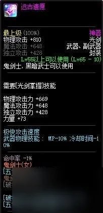 DNF天选之剑格朗怎么样及怎么获取 附各经典武器盘点