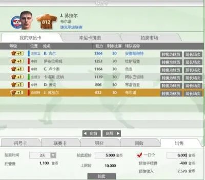 《FIFA ONLINE2》 球员卡系统详解(图)