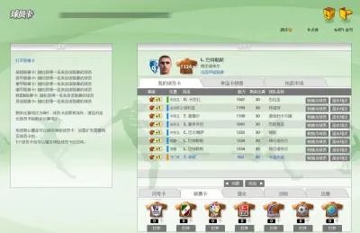 《FIFA ONLINE2》 球员卡系统详解(图)
