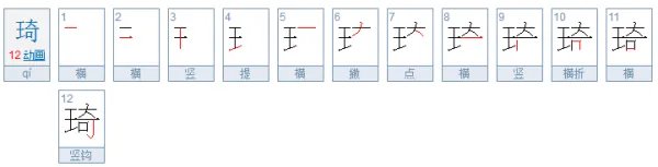 琦是什么意思？