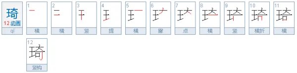 琦是什么意思？