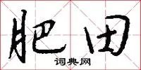 肥田