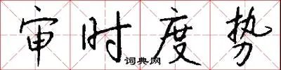 审时度势